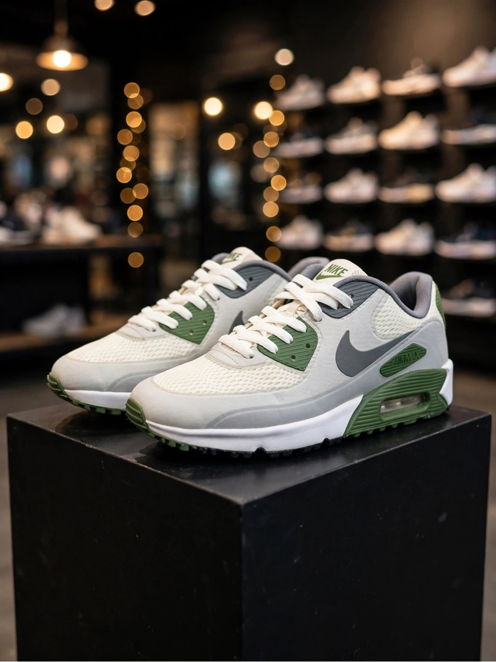 Nike Air Max 90 Golf 'Smoke Grey Dark Green'  (2021)